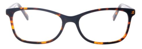 Kara Tortoise Rectangular Thin Plastic Size 48 Women's Petite Glasses For Small or Narrow Faces