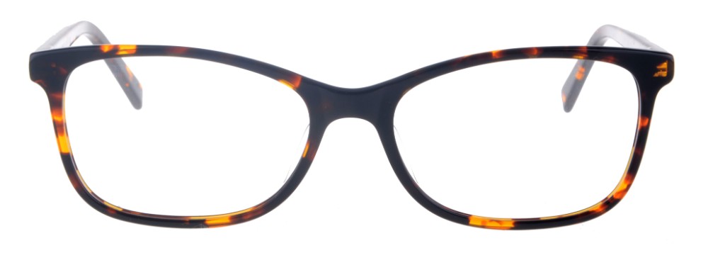 Kara Tortoise Rectangular Thin Plastic Size 48 Women's Petite Glasses For Small or Narrow Faces