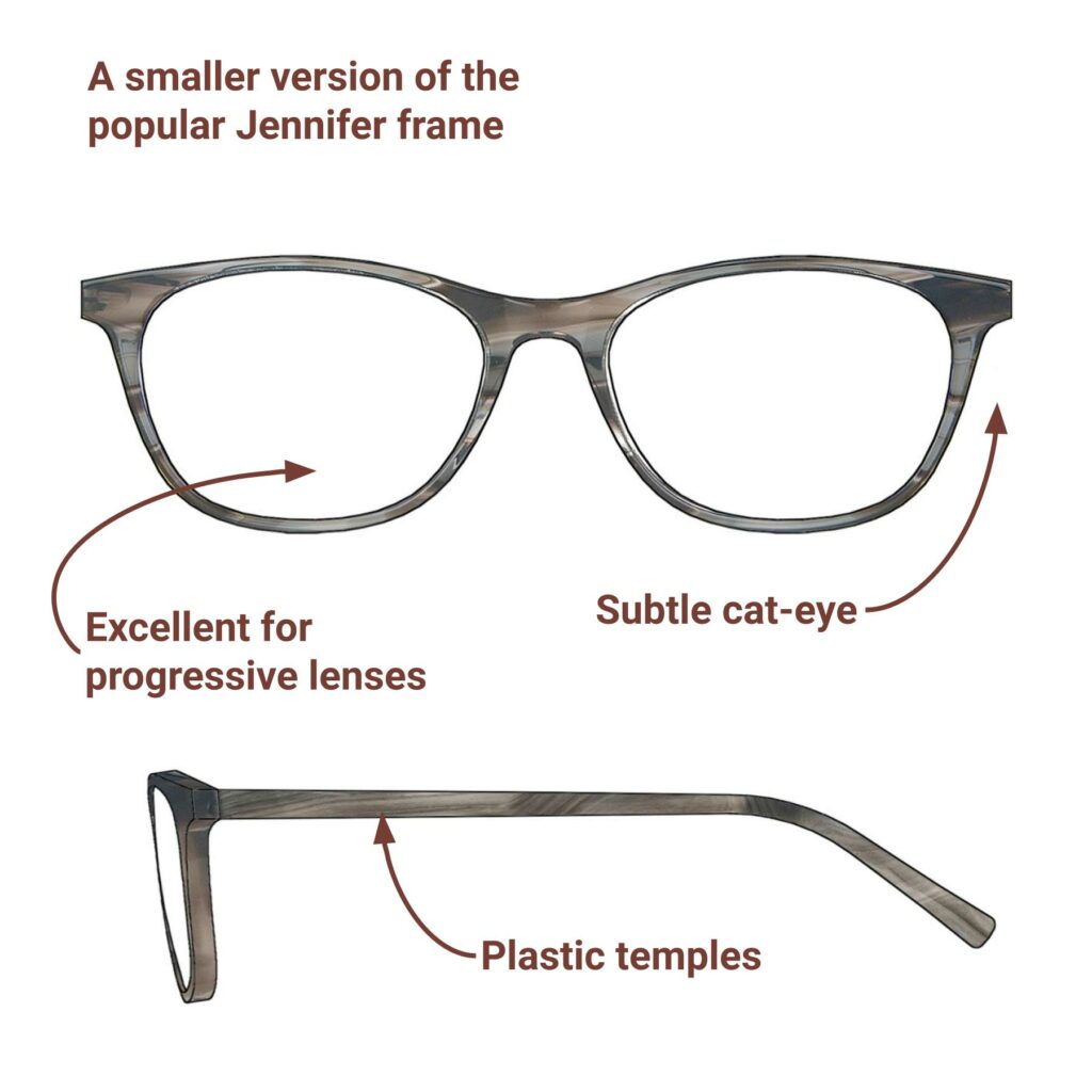 Jennifer Petite Glasses